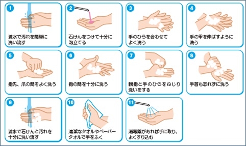 感染予防の基本 手洗いについて お知らせ 特集バナー 株式会社ファルマ